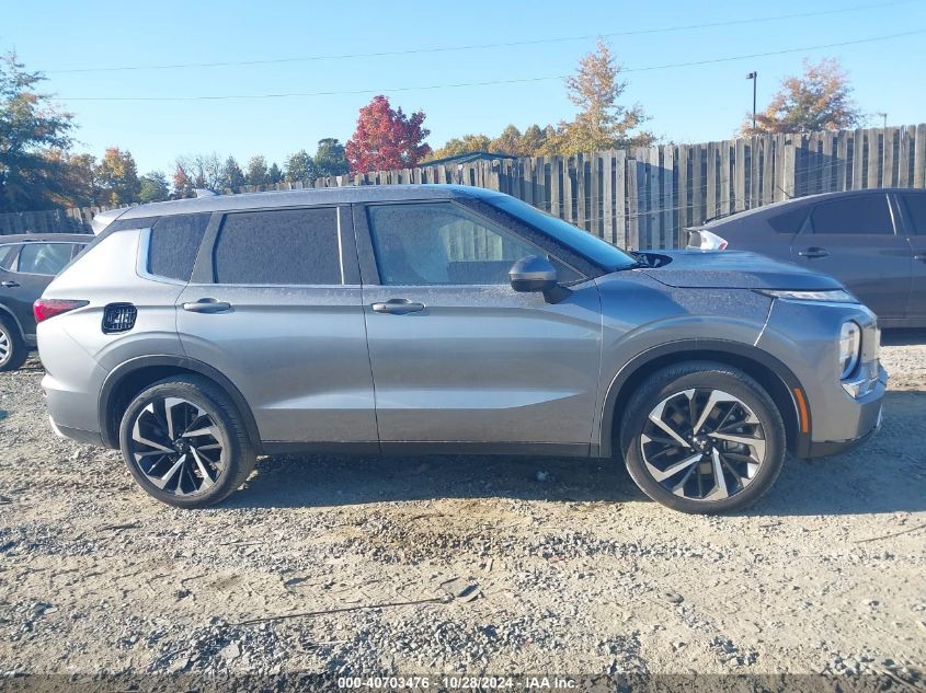 2024 Mitsubishi Outlander Se 2.5 2Wd/Se Black Edition S-Awc/Se Black Edition W/Pano Roof VIN: JA4J3VA80RZ034746 Lot: 40703476