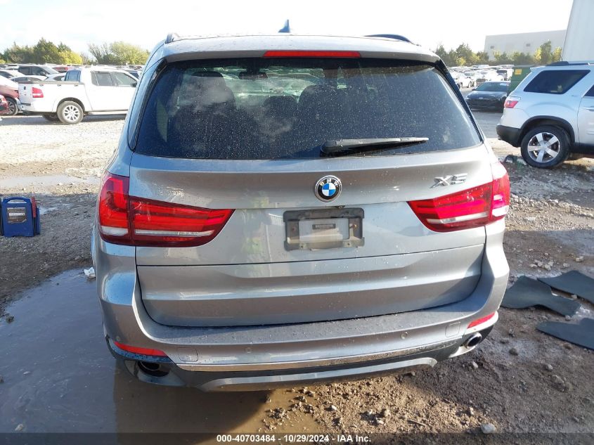 2015 BMW X5 xDrive35I VIN: 5UXKR0C58F0P10910 Lot: 40703484