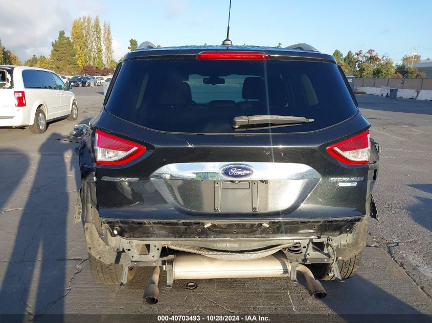 2014 Ford Escape Titanium VIN: 1FMCU9J93EUD19262 Lot: 40703493