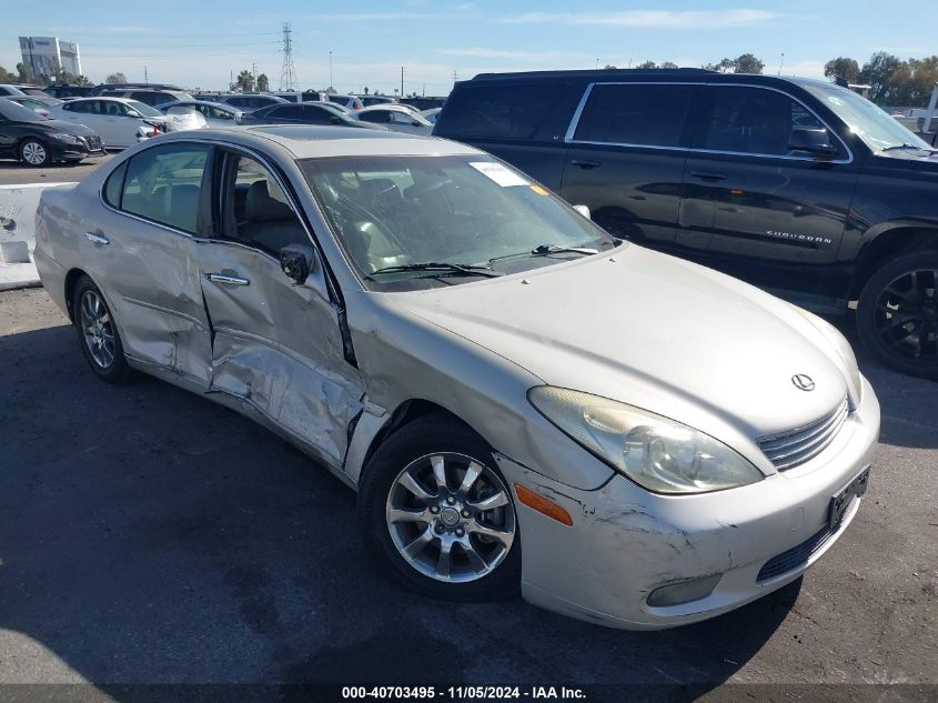 2004 Lexus Es 330 VIN: JTHBA30G645038635 Lot: 40703495