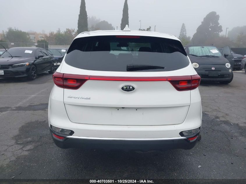 2022 Kia Sportage Lx VIN: KNDPMCAC2N7980844 Lot: 40703501