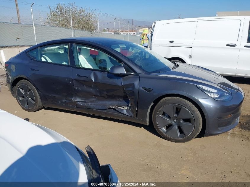 2021 Tesla Model 3 Long Range Dual Motor All-Wheel Drive VIN: 5YJ3E1EB9MF848836 Lot: 40703504