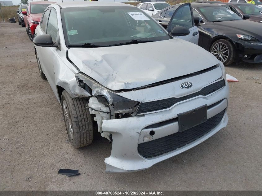 2018 Kia Rio Lx VIN: 3KPA24AB3JE044587 Lot: 40703524