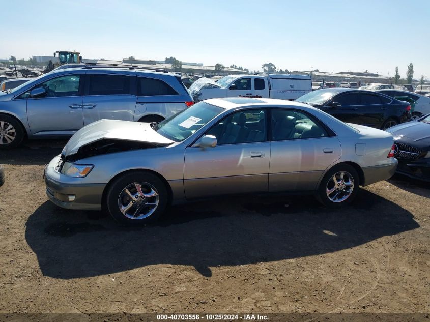 2000 Lexus Es 300 VIN: JT8BF28GXY5079081 Lot: 40703556