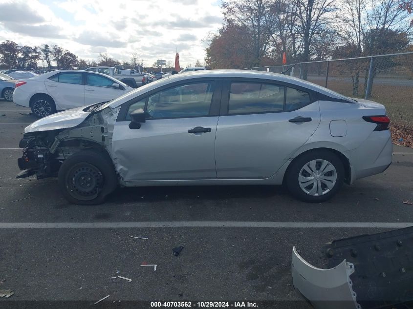 2024 Nissan Versa 1.6 S VIN: 3N1CN8BV1RL820211 Lot: 40703562