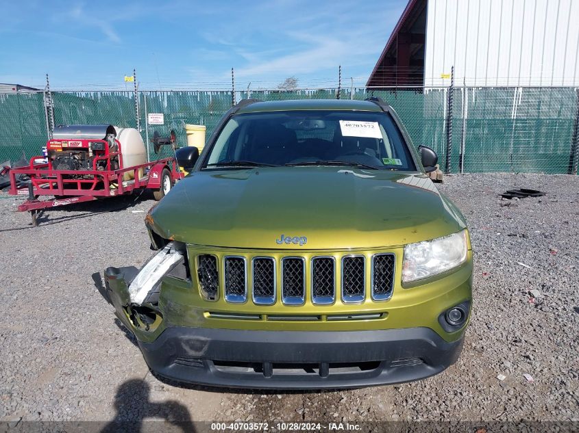 2012 Jeep Compass Sport VIN: 1C4NJDBB6CD676782 Lot: 40703572