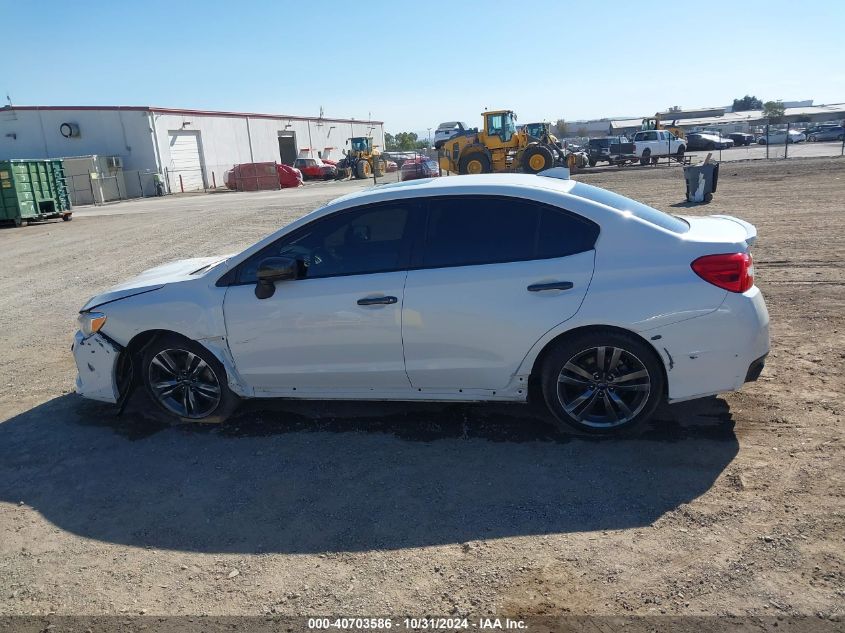 2016 Subaru Wrx Premium VIN: JF1VA1E67G8822995 Lot: 40703586