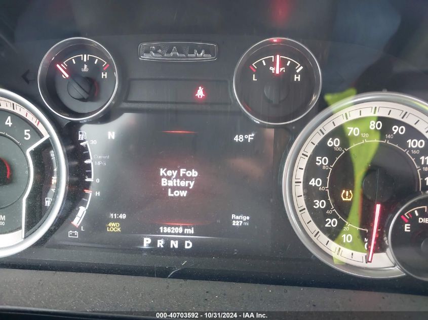 2014 RAM 1500 LARAMIE - 1C6RR7NM9E5304304