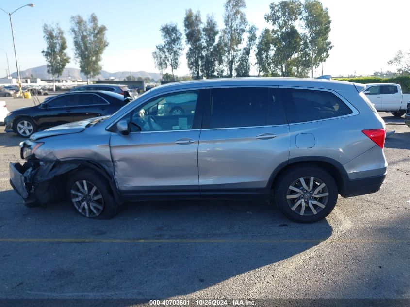 2022 Honda Pilot Exl VIN: 5FNYF5H59NB037734 Lot: 40703601