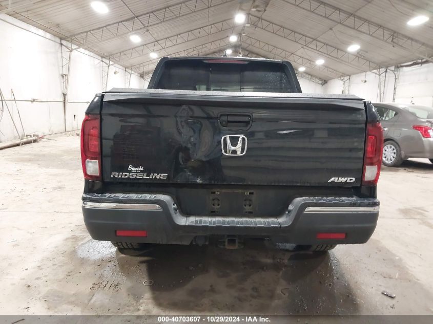 2019 Honda Ridgeline Rtl VIN: 5FPYK3F58KB034524 Lot: 40703607