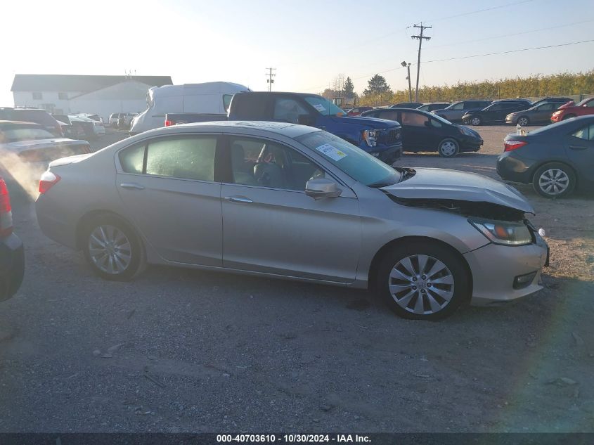 2014 Honda Accord Exl VIN: 1HGCR3F8XEA033818 Lot: 40703610