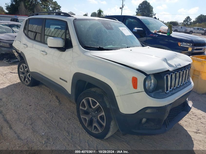 2017 Jeep Renegade, Latitude