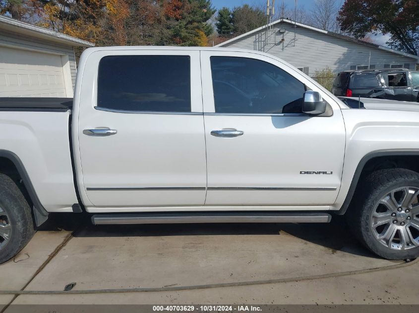 2017 GMC Sierra 1500 Denali VIN: 1GAZGPFG1H1340031 Lot: 40703629