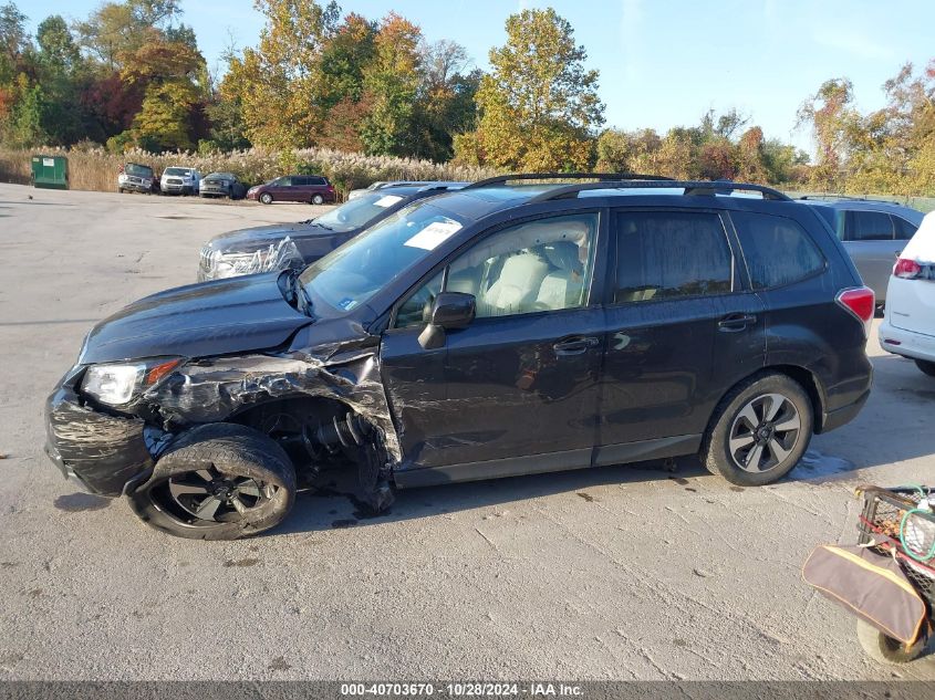 2017 Subaru Forester 2.5I Premium VIN: JF2SJAEC7HH506101 Lot: 40703670