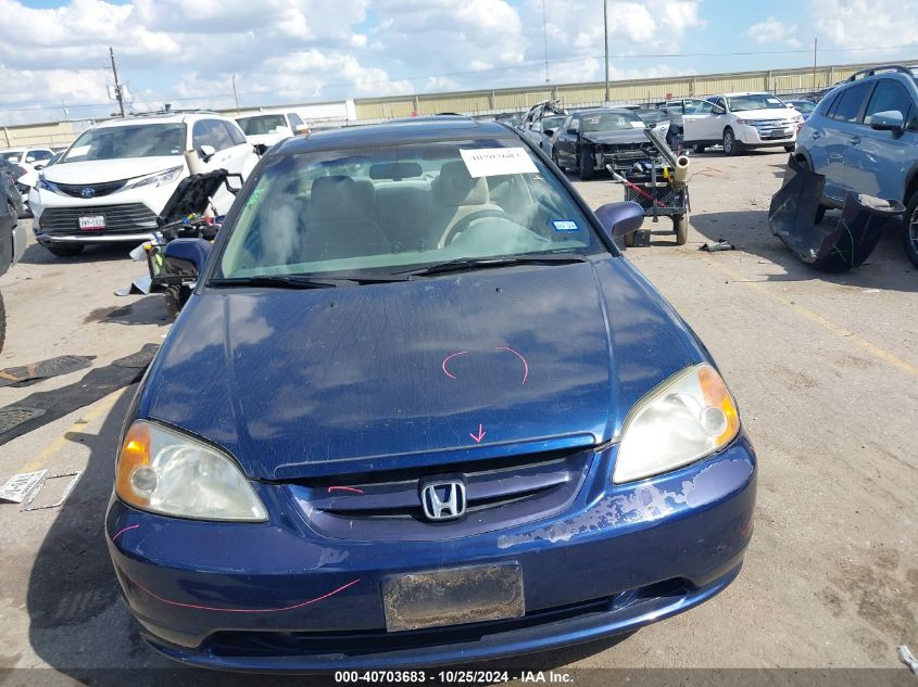 2001 Honda Civic Ex VIN: 1HGEM22931L066044 Lot: 40703683