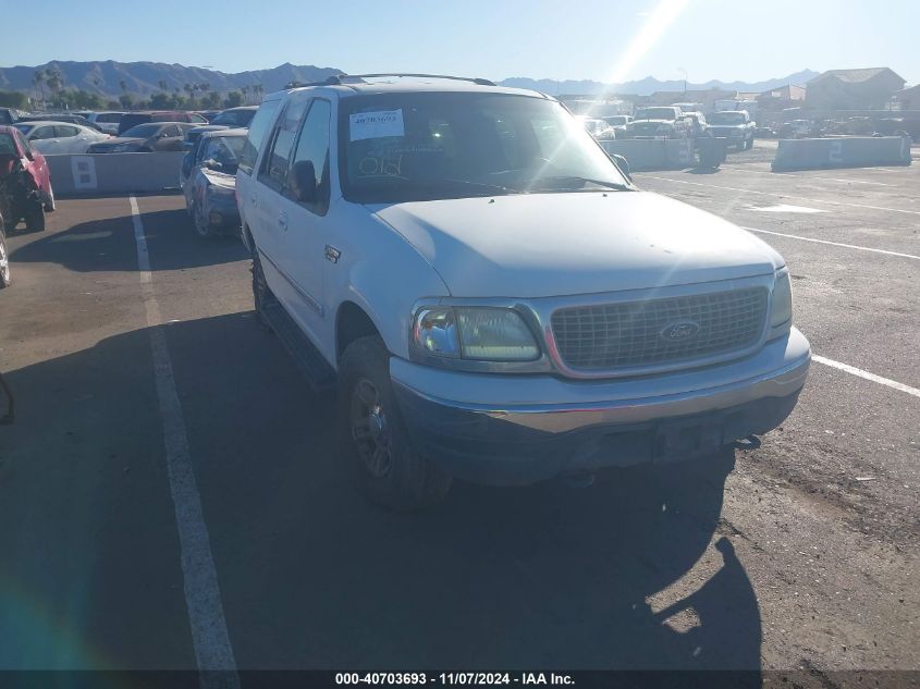 2001 Ford Expedition Xlt VIN: 1FMPU16L61LA27421 Lot: 40703693