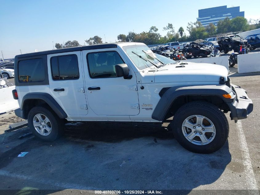 2019 Jeep Wrangler Unlimited Sport S 4X4 VIN: 1C4HJXDN9KW682892 Lot: 40703706