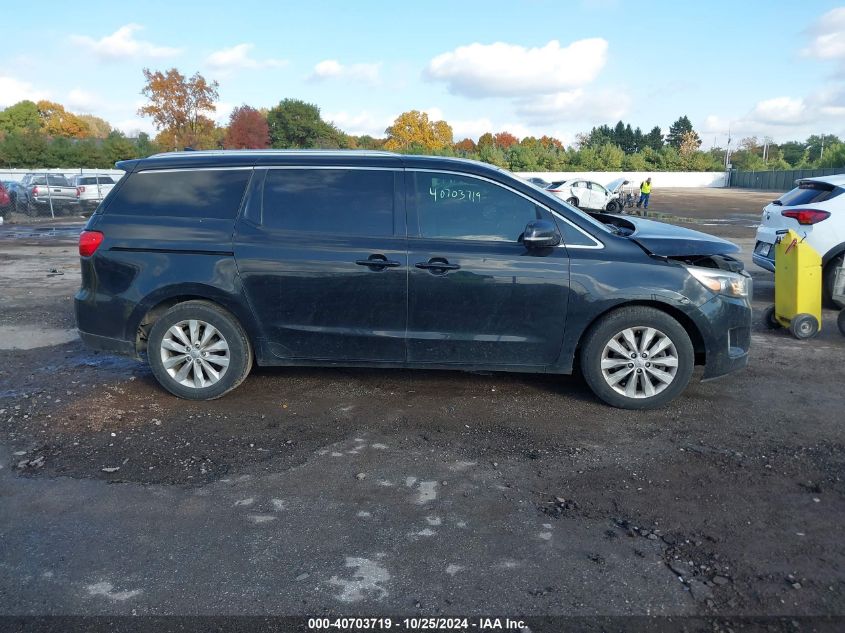 2016 Kia Sedona Ex VIN: KNDMC5C12G6108041 Lot: 40703719