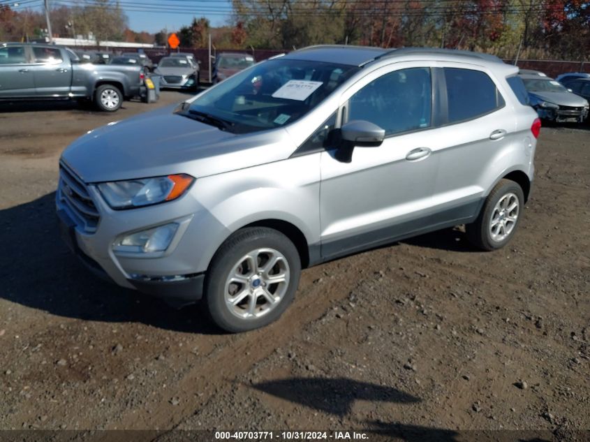 2020 Ford Ecosport Se VIN: MAJ6S3GL3LC314501 Lot: 40703771