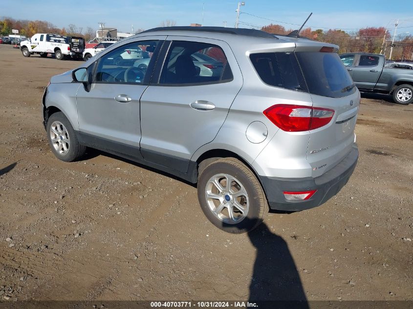 2020 Ford Ecosport Se VIN: MAJ6S3GL3LC314501 Lot: 40703771