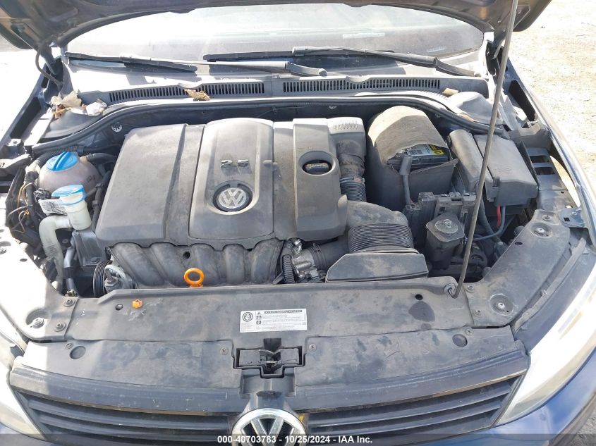 2011 Volkswagen Jetta Se VIN: 3VWDZ7AJ5BM082165 Lot: 40703783