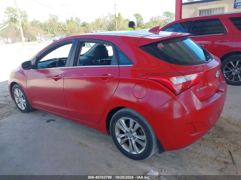 2013 Hyundai Elantra Gt VIN: KMHD35LE2DU025201 Lot: 40703799