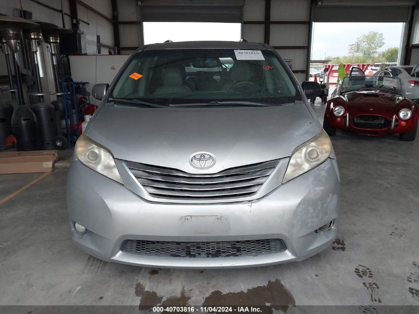 2012 Toyota Sienna Xle/Limited VIN: 5TDYK3DC6CS279152 Lot: 40703816