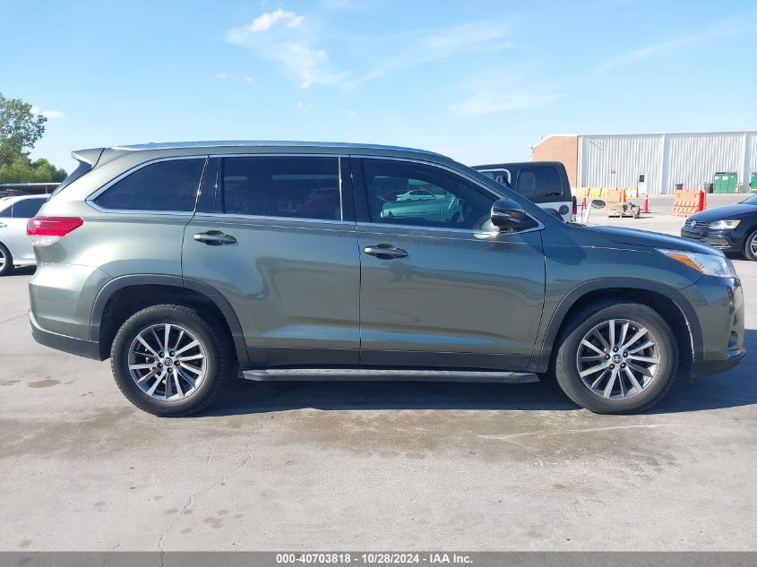 2019 Toyota Highlander Xle VIN: 5TDKZRFH2KS296011 Lot: 40703818