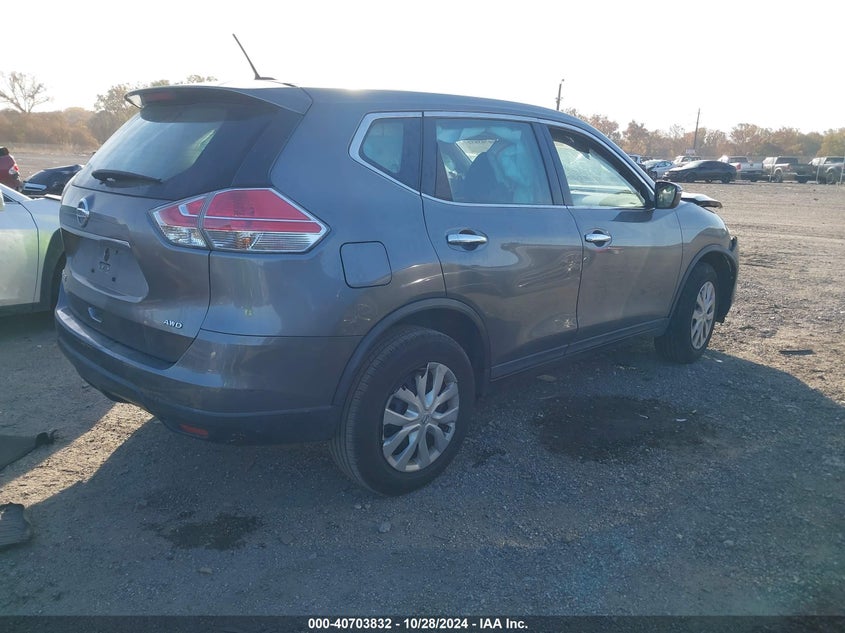 2015 NISSAN ROGUE S - KNMAT2MV2FP567937