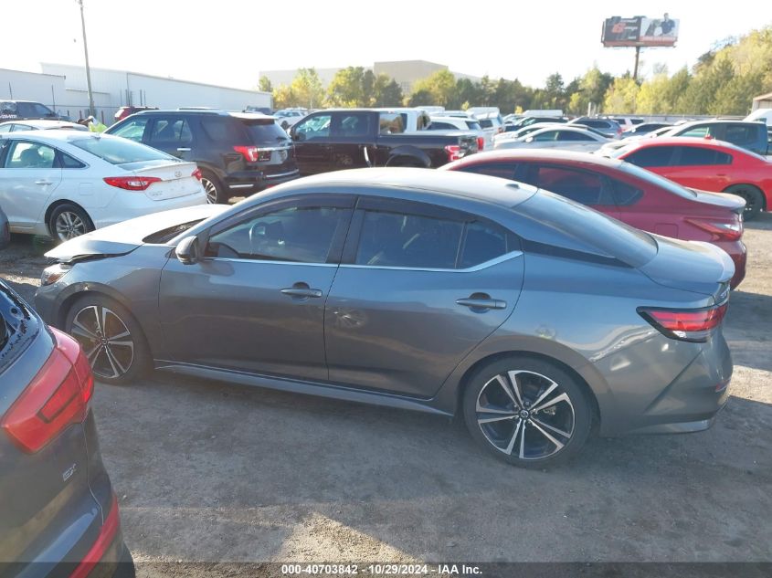 2021 Nissan Sentra Sr Xtronic Cvt VIN: 3N1AB8DV6MY320053 Lot: 40703842