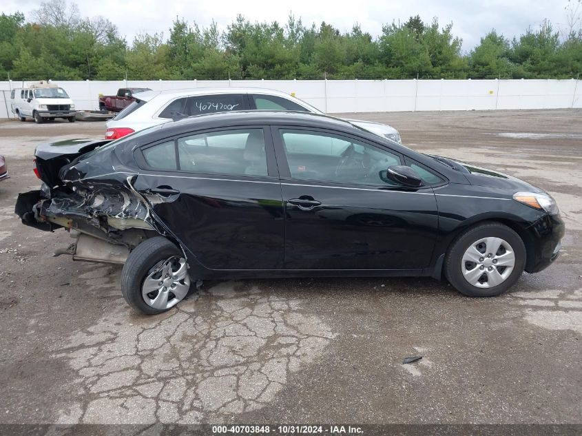 2016 Kia Forte Lx VIN: KNAFX4A60G5499747 Lot: 40703848