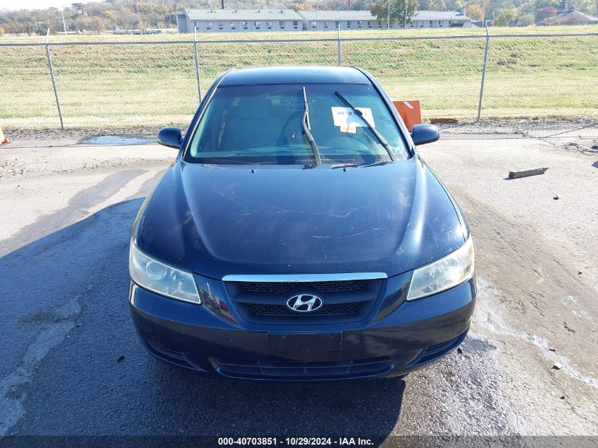 2007 Hyundai Sonata Gls VIN: 5NPET46C37H227329 Lot: 40703851