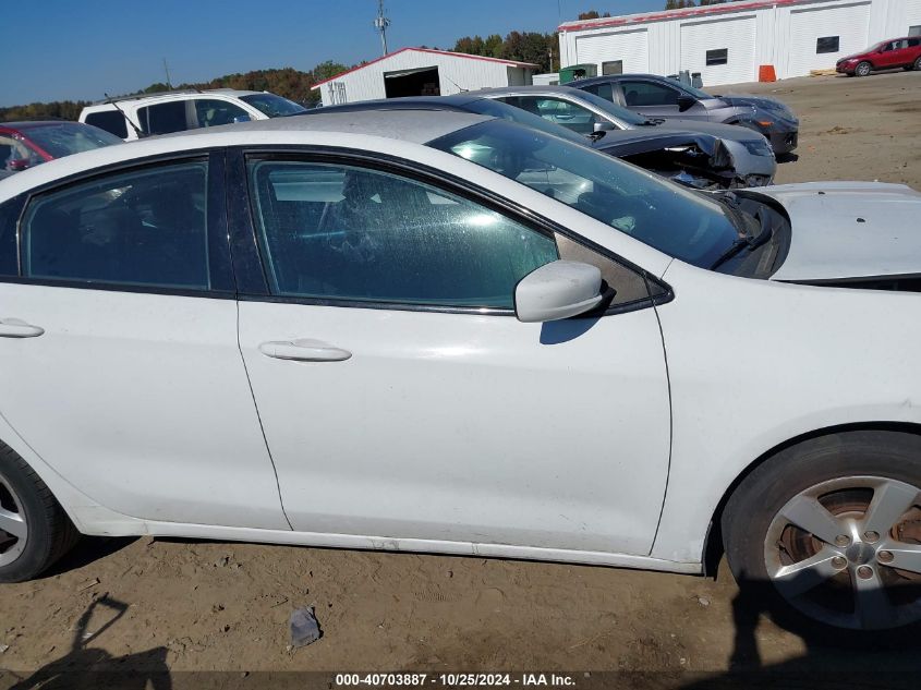 2015 Dodge Dart Sxt VIN: 1C3CDFBB4FD227023 Lot: 40703887