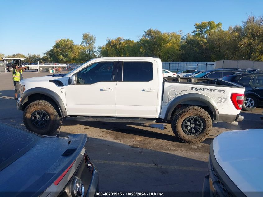 2022 Ford F-150 Raptor VIN: 1FTFW1RG8NFA15218 Lot: 40703915