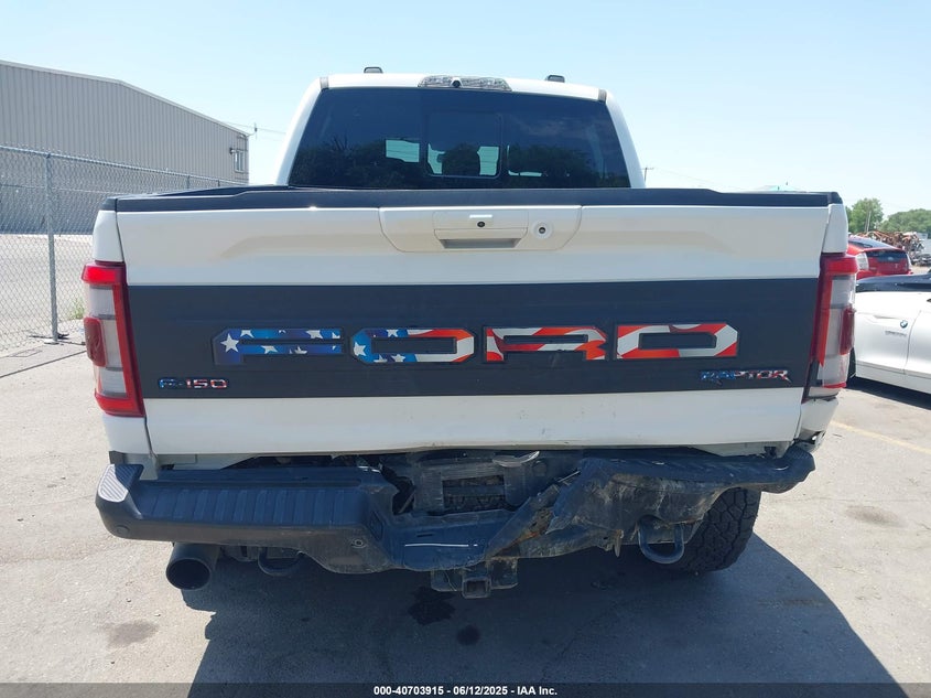 2022 Ford F-150 Raptor VIN: 1FTFW1RG8NFA15218 Lot: 40703915
