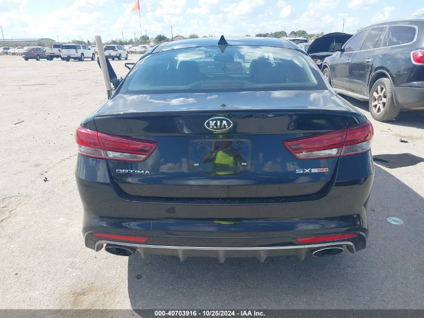 2016 KIA OPTIMA SX TURBO - 5XXGW4L28GG106934