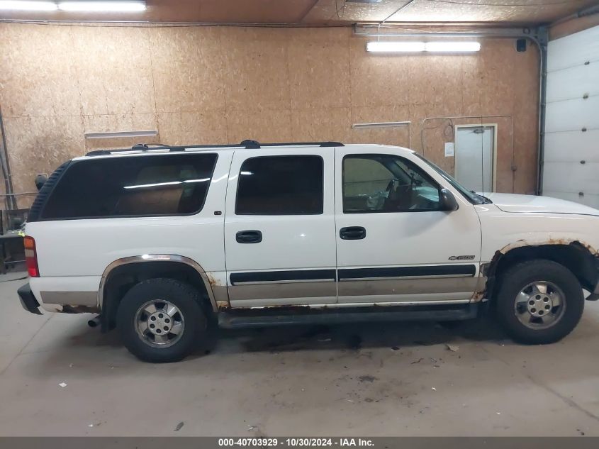 2000 Chevrolet Suburban 1500 Ls VIN: 3GNEC16T9YG224158 Lot: 40703929