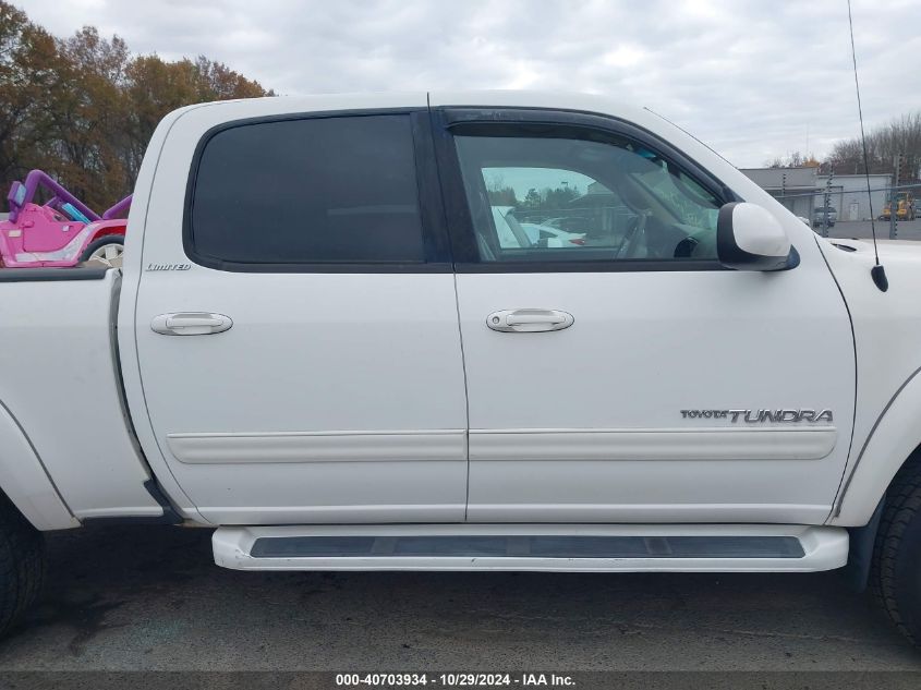 2004 Toyota Tundra Limited V8 VIN: 5TBDT48144S447410 Lot: 40703934