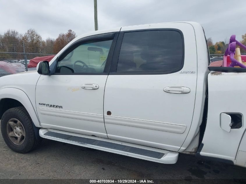 2004 Toyota Tundra Limited V8 VIN: 5TBDT48144S447410 Lot: 40703934