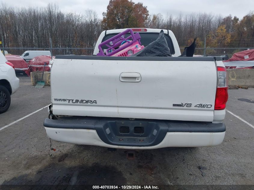 2004 Toyota Tundra Limited V8 VIN: 5TBDT48144S447410 Lot: 40703934