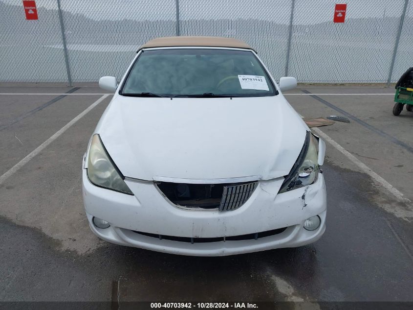 2005 Toyota Camry Solara Sle VIN: 4T1FA38P05U057353 Lot: 40703942