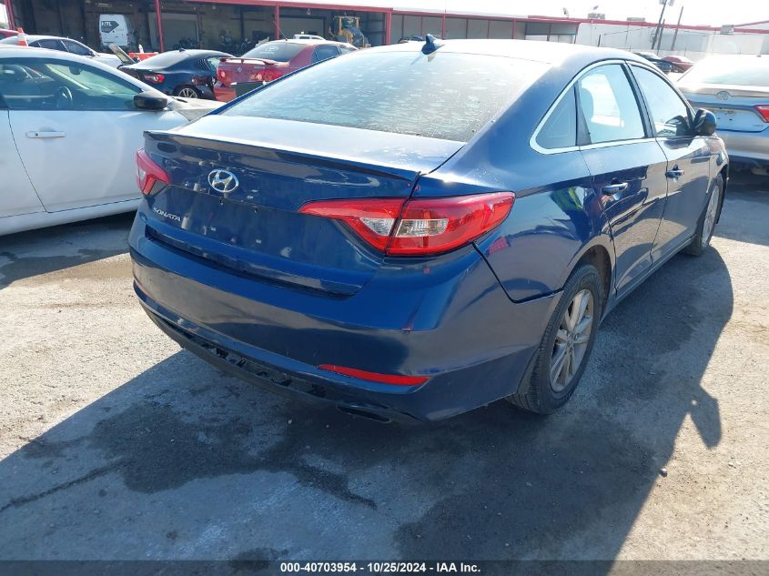 2015 Hyundai Sonata Se VIN: 5NPE24AF7FH227434 Lot: 40703954