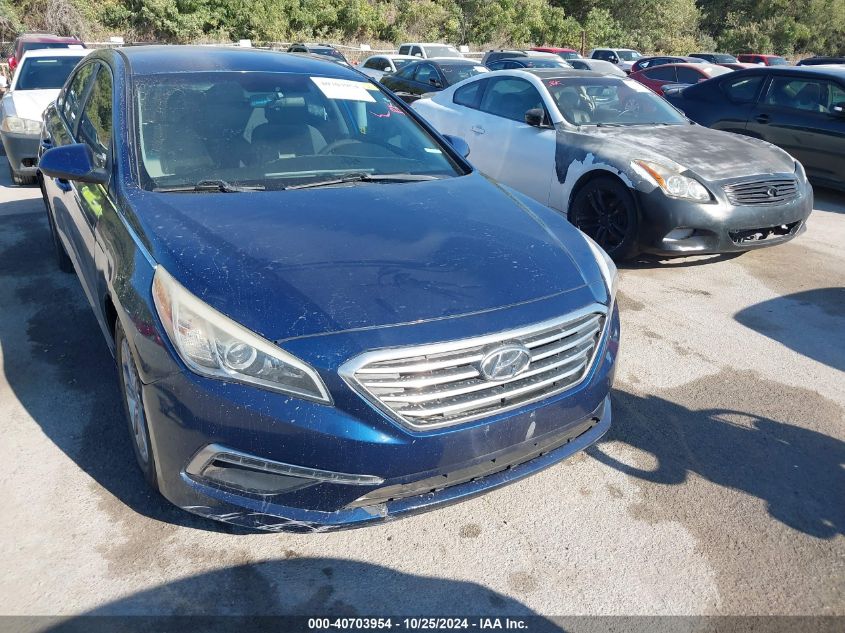 2015 Hyundai Sonata Se VIN: 5NPE24AF7FH227434 Lot: 40703954