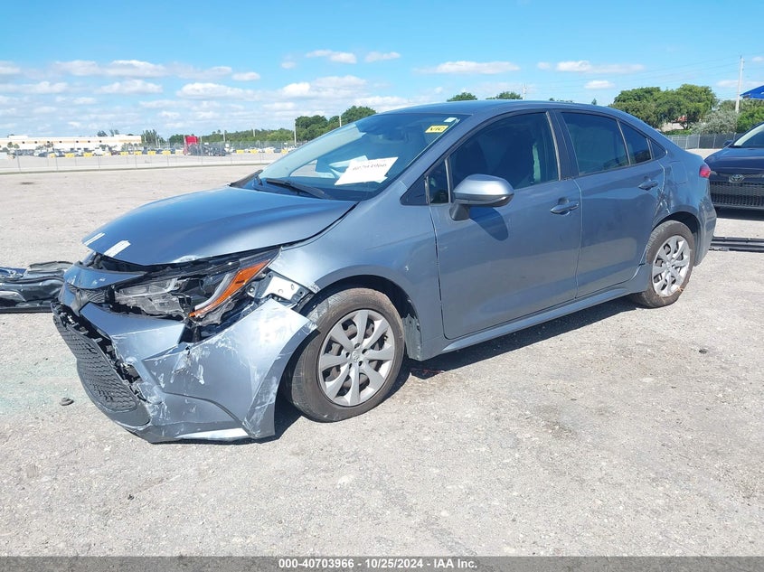 VIN JTDEPRAE4LJ026373 2020 TOYOTA COROLLA LE