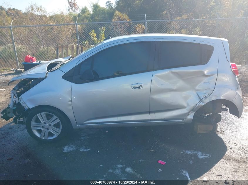 2014 Chevrolet Spark Ls VIN: KL8CB6S9XEC500753 Lot: 40703974