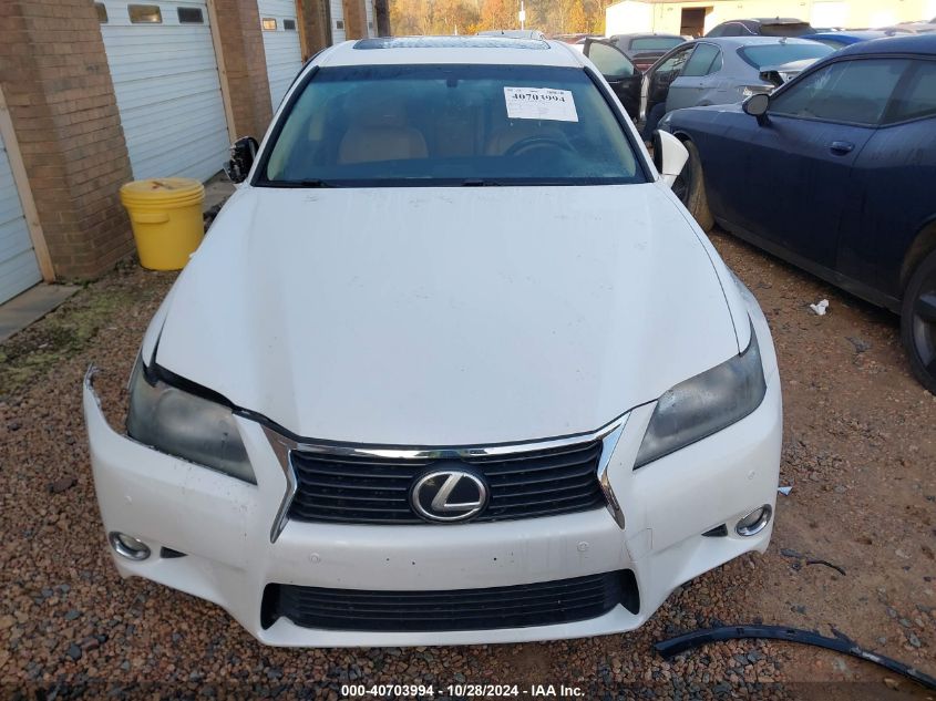 2013 Lexus Gs 350 VIN: JTHBE1BL4D5024686 Lot: 40703994