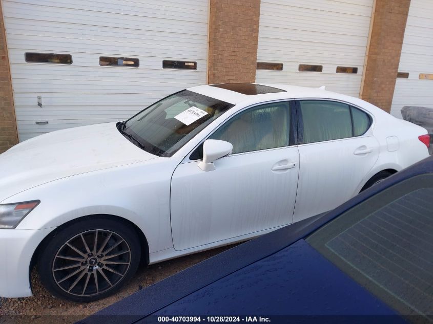 2013 Lexus Gs 350 VIN: JTHBE1BL4D5024686 Lot: 40703994