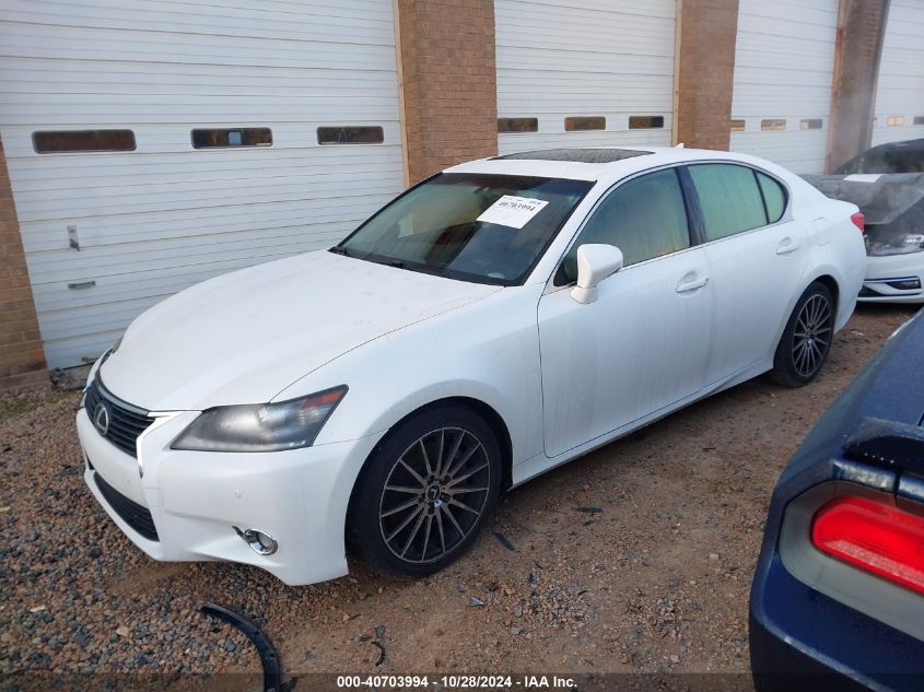 VIN JTHBE1BL4D5024686 2013 Lexus GS, 350 no.2