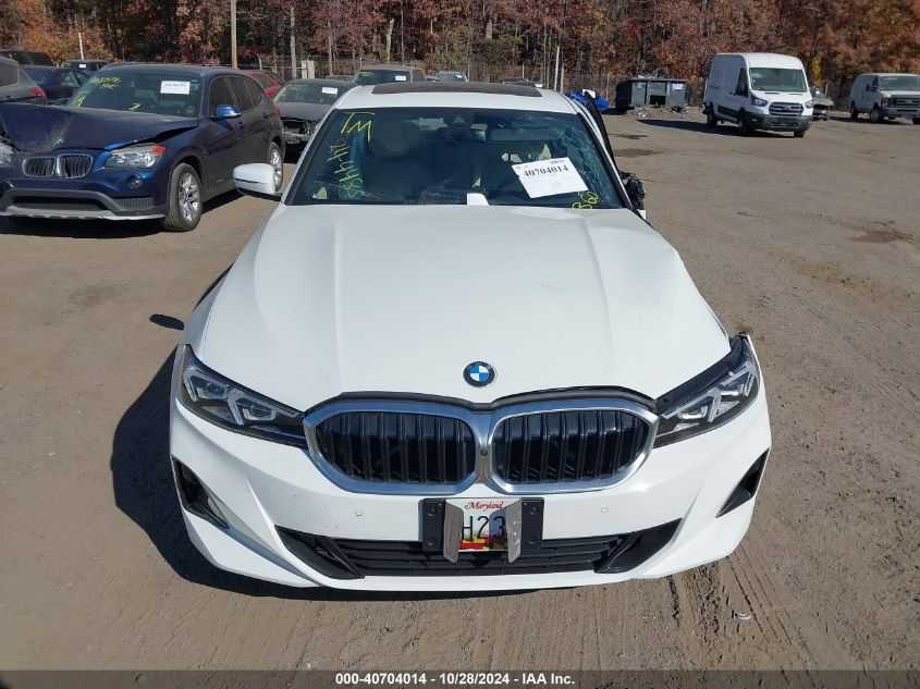 2024 BMW 3 Series 330I xDrive VIN: 3MW89FF09R8E20701 Lot: 40704014