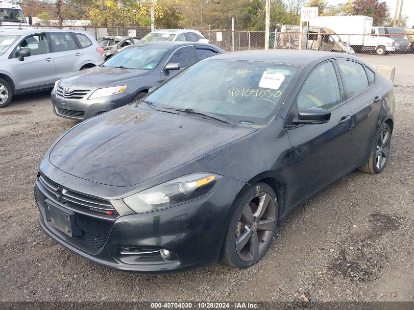 2014 Dodge Dart Gt VIN: 1C3CDFEB2ED906301 Lot: 40704030